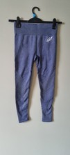 Gemma Atkinson Blue Sports Leggings Size Medium Gym Work Out womens 