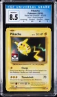 2016 POKEMON BLACK STAR PROMOS - HOLO - POKE LEAGUE #XY202 PIKACHU CGC 8.5