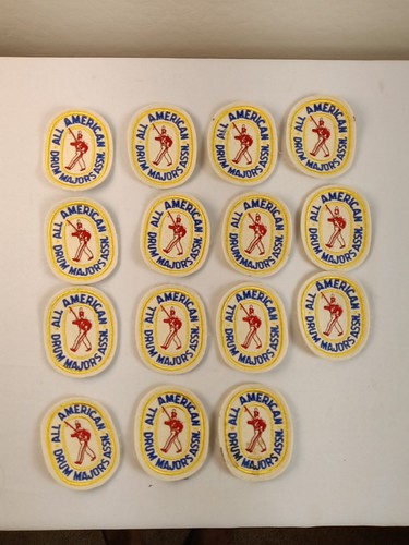 15-All American Drum Majors Association Sew On Patches