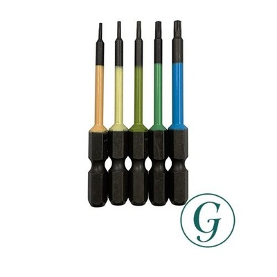 ANEX ACTX5-65L2 Farbe Bit Sechskant Robe Einkopf 2,6 Zoll (65 mm) Aufbewahrung