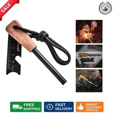 Survival-Grade Zünden Fire Starter with Handcrafted Handle - Reliable & Durable