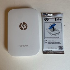 HP sprocket portable 2x3 instant photo printe...