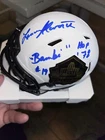 Lance Alworth  “Bambi” San Diego Chargers Signed Hall Of Fame Mini Helmet