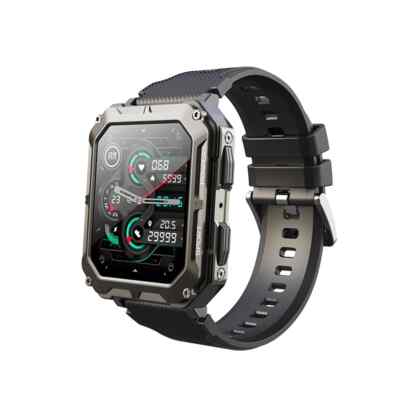 For New Smart Watch 1.83  IP68 Waterproof Sport Heart Rate Fitness Tracker