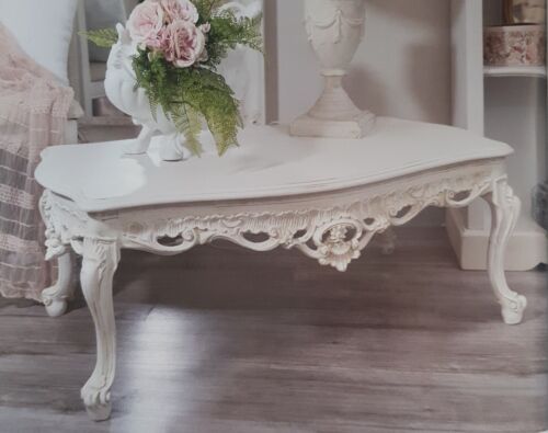 tavolino barocco in legno e pasta di legno - Foto 1 di 10