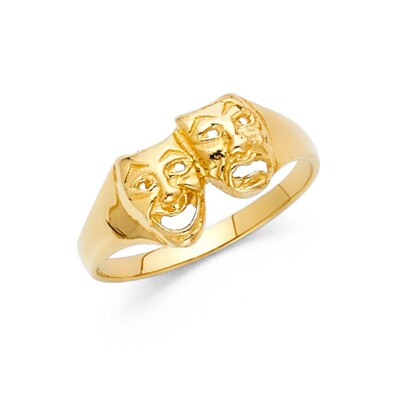 Gold 14K Two Tone Gold Fancy Ring