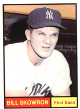 1982 Yankees Galasso 1961 Color #29 Bill Skowron New York Yankees