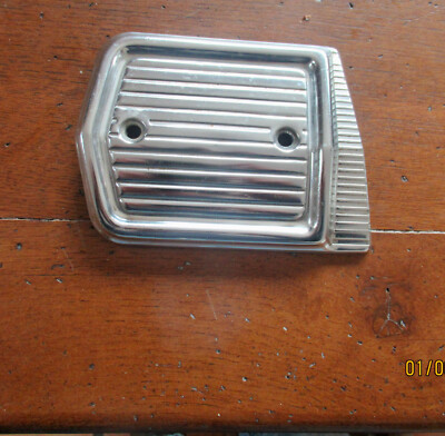 1 1962 65 CHEVY II NOVA SS  REAL GM TAIL BACK UP LIGHT METAL COVER NOS 4 SPEED