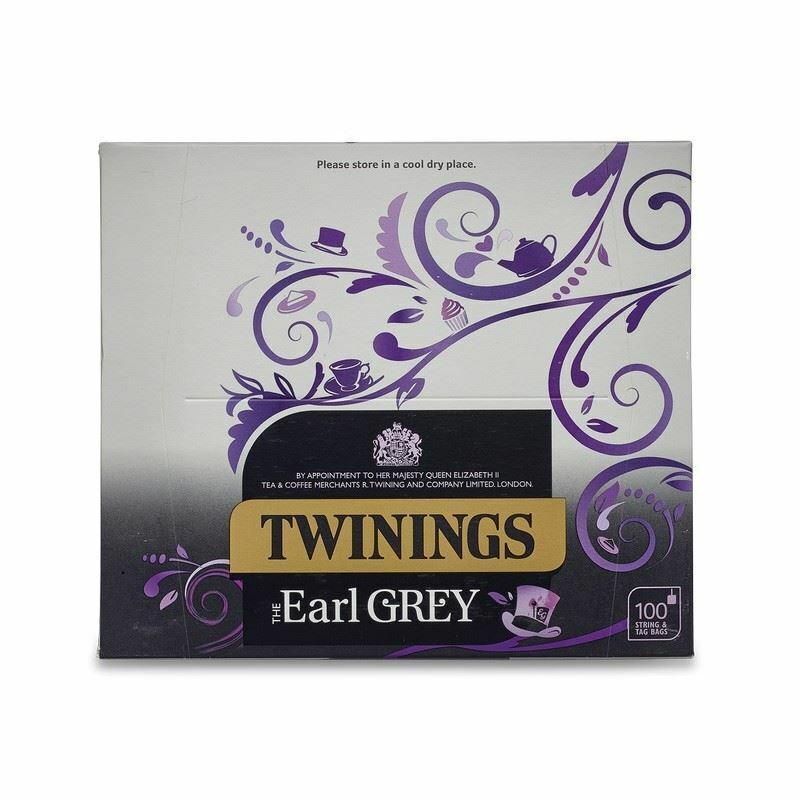 Twinings Earl Grey 100g - 50 Envelopes (String & Tag) (Pack of 6) Bogactwo ofert