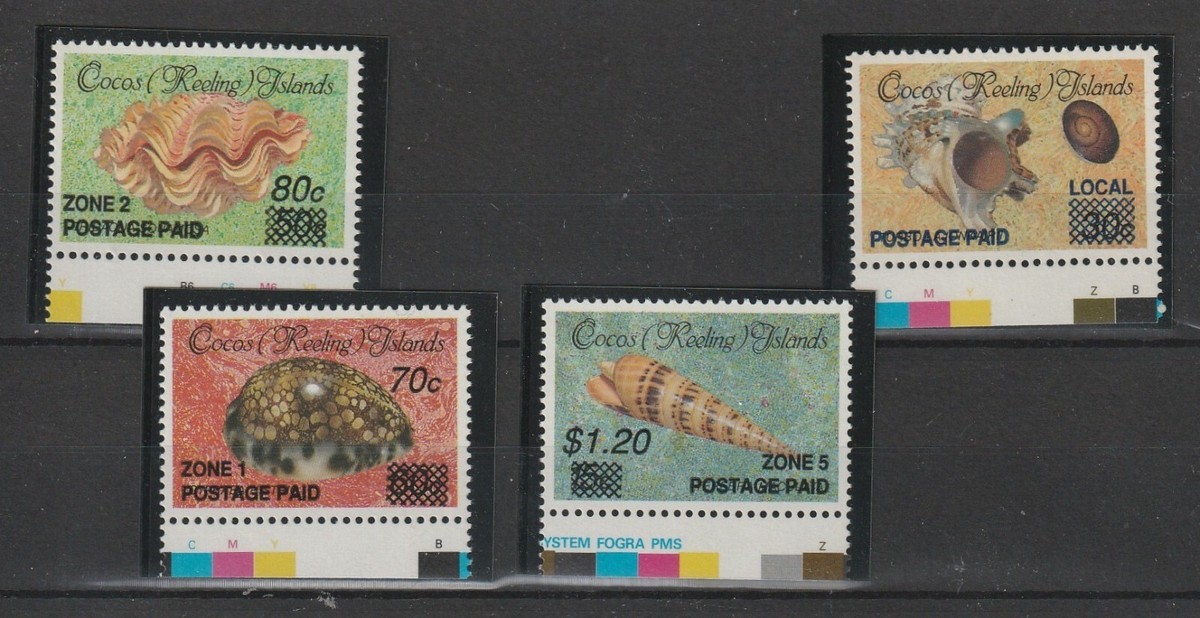 COCOS ISLAND, MICHEL 241-244, MINT NEVER HINGED, LUXUS, SEE!! | eBay