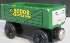 Thomas the Tank Engine wooden Sodor Recycling Car