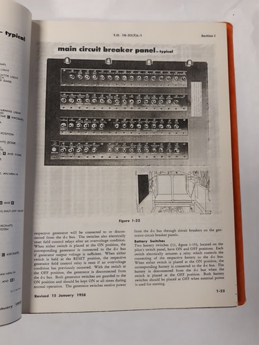 North American USAF Series TB-25L, L-1 & N Aircraft Flight Handbook Copy - Picture 7 of 12