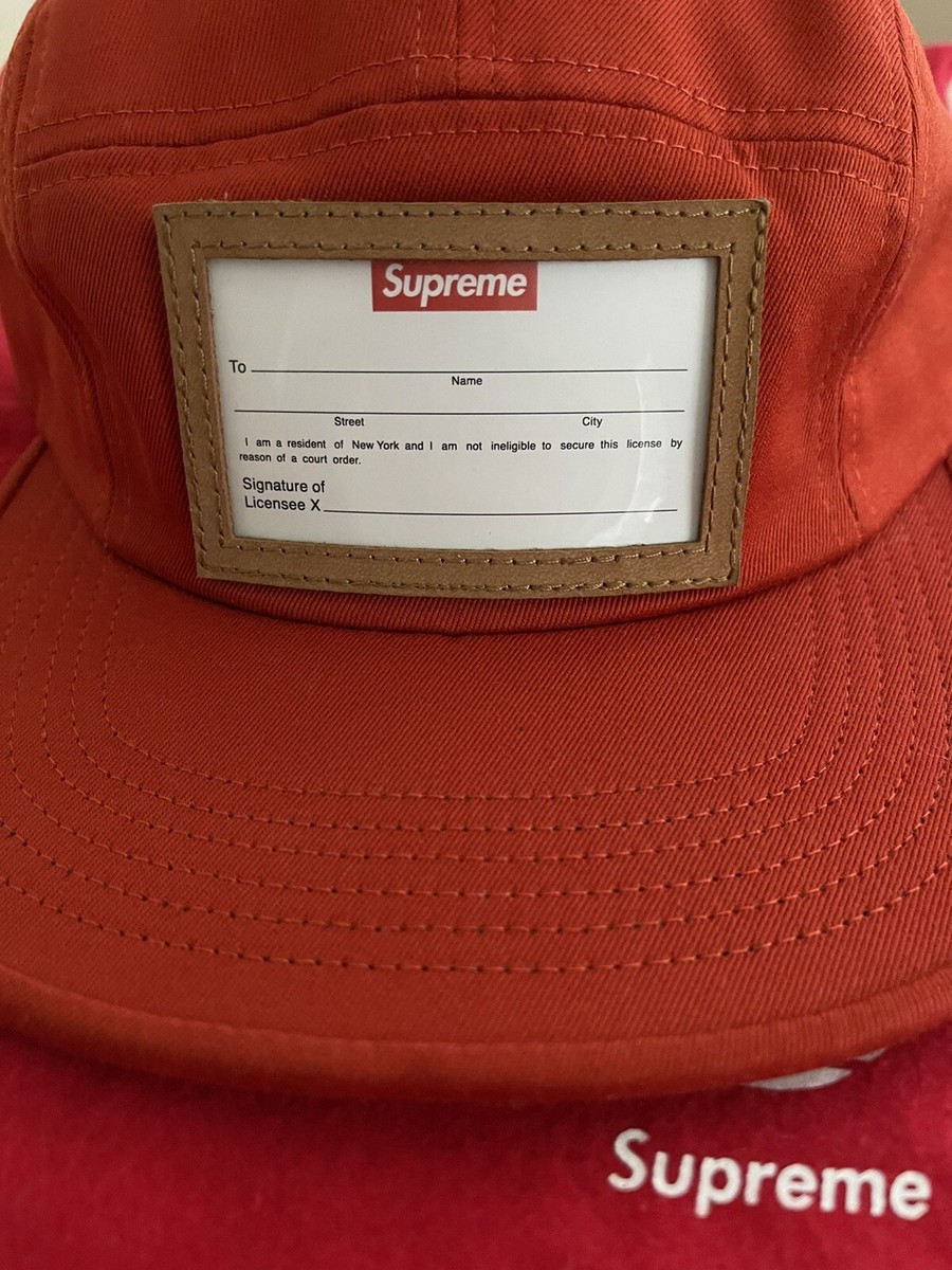 帽子 Supreme 20FW Military Camp Cap Orange Supreme Military Camp Cap (FW20) Orange - FW20 - US