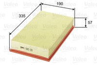 585121 Valeo Luftfilter FüR DAEWOO,MERCEDES-BENZ,SSANGYONG