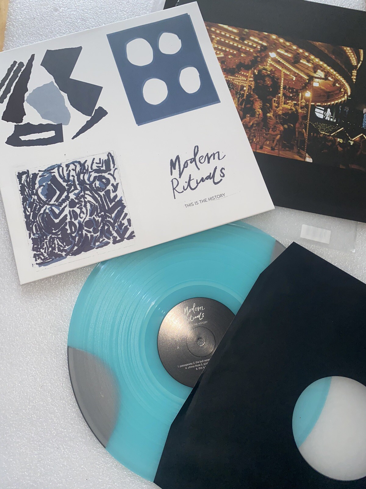 This Is the History by Modern Rituals (Vinyl Record, 2020) BLUE RECORD