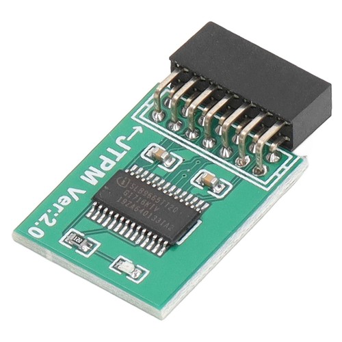 For MSI TPM 2.0 Module 14 Pin LPC Interface TPM Module Board For Win11 Green ◈ - Picture 2 of 12