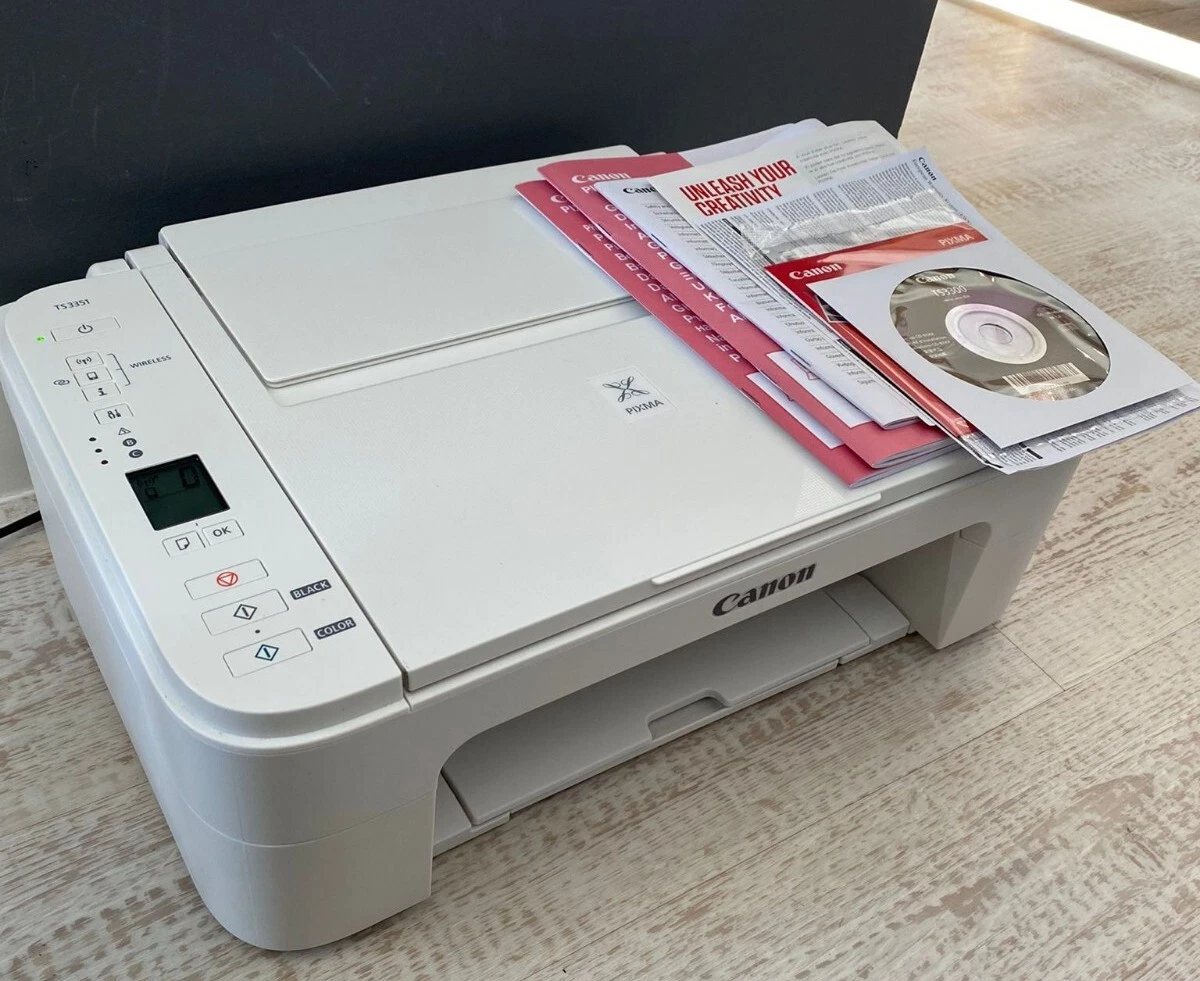 Canon PIXMA Printer TS3300 All In One Inkjet Wi Fi Printer Ink eBay