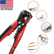 Automatic Wire Stripper Cutter Terminal Crimper Cable Stripping Pliers Hand Tool