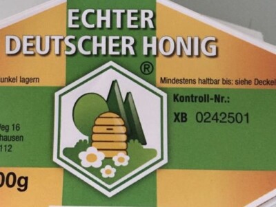 2 mal DIB Honig Frühjahrsblütenhonig im 500g Glas eigene Imkerei ERNTE 2023