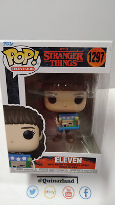 Funko Pop! Stranger Things S4 Pop Nr. 1297 Eleven mit Diorama (F6)