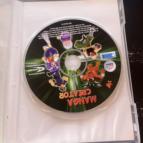 Manga Creater - Animation Comic Illustrator for PC CD ROM. Windows XP - 第 3/3 張圖片