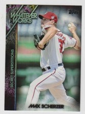 2015 Topps Update Whatever Works #WW6 Max Scherzer (Nationals)