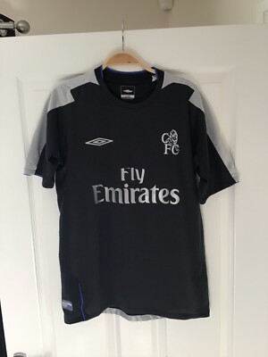 Chelsea 2004-05 away umbro football shirt DUFF 11 small
