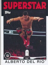 #2 ALBERTO DEL RIO 2016 Topps WWE Heritage