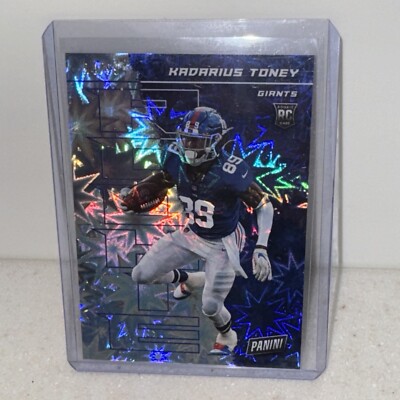 Kadarius Toney 2021 Panini Player Of The Day Kaboom Rookie #/99 #71 Giants