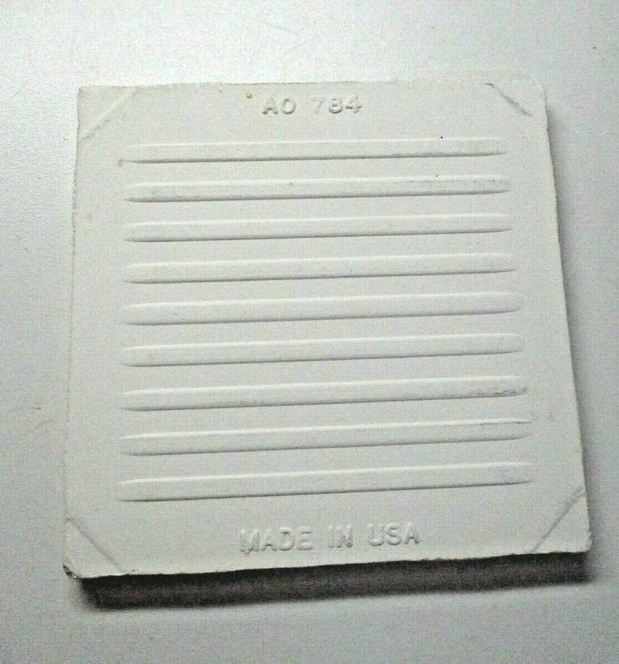 1 Azulejo de Pared AO Olean EE. UU. 4-1/4" Cerámica Puntuación Satinado Blanco/Beige Claro MCM Foto 2 de 4