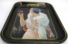 Vintage 1973 Coca Cola 1925 Advertisement Metal Tray.13 1/2" X 10.5"