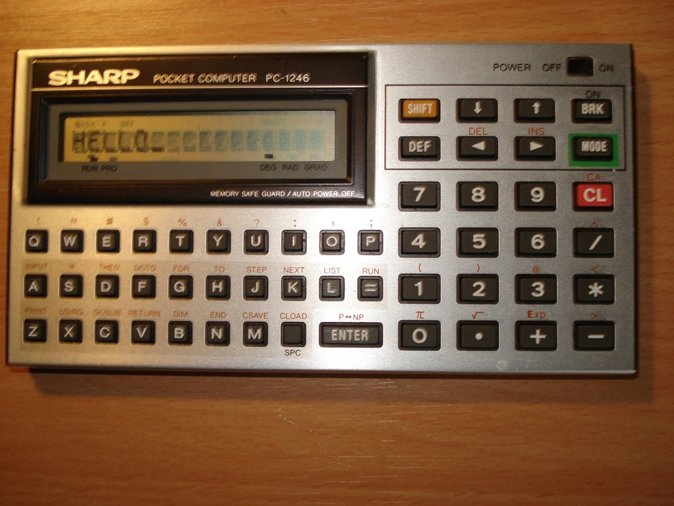Sharp Pocket Computer PC-1246 - Image 2 of 4