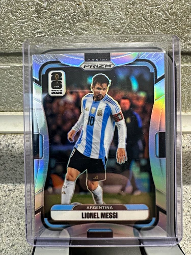 Panini Prizm World Cup 2026 Lionel Messi Argentina Silver Holo #10