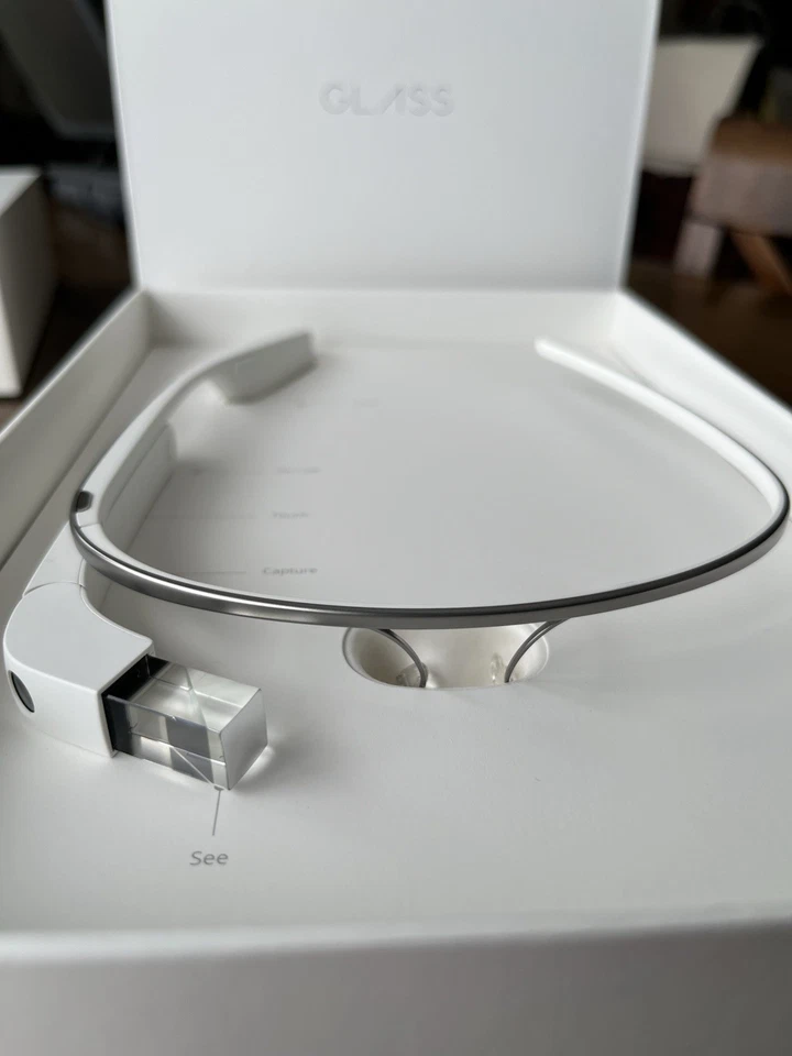 3 COLORES/CONJUNTOS NUEVOS SIN ABRIR EN CAJA KIT COMPLETO Google Glass Explorer Edition V3 XE-C Foto 2 de 4