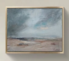 Original Impressionist Painting on 11 in x14 in Canvas - Signed by the Artist