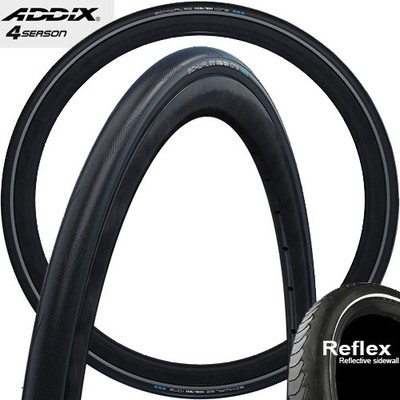Schwalbe 32-622 | 28x1.25 | 700x32C ONE 365 Faltreifen E-25, Addix 4Season