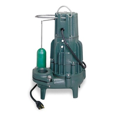 ZOELLER D293 1 HP,Sewage Ejector Pump,230VAC 4P020