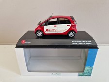 J Collection Kyosho 1/43 Mitsubishi I-MiEV - White x Red - 2008 - JC59002WR