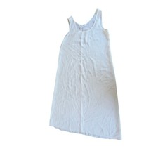 Vintage 70s Farr West White Full Slip Dress Small USA Made Y2K Cottagecore
