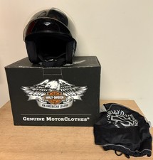 Harley-Davidson HD Motorcycle Helmet – Size X-Small–DOT Certified W/box & Cover