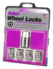Mcgard Premium Wheel Locks 24157 Cone Seat 1316 Hex Key M12 X 1.5 Thread Chrome