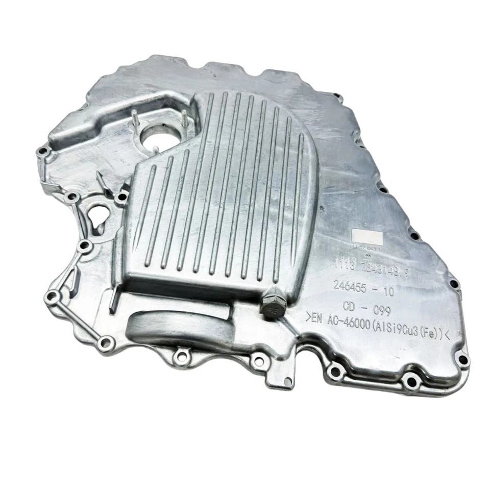 NEW Engine Lower Oil Pan 11137843146 for BMW M5 2010-2016 F10 M6 F06 F13 S63 Foto 2 de 4