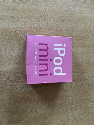 Apple iPod Mini 2nd Generation 4GB Pink Sealed In Box, Collectible