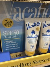 Vacation Classic Sunscreen Lotion, SPF 50, 6 fl oz, 2-pack