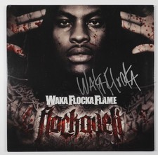 Waka Flocka Flame JSA Signed Autograph Record Album Vinyl Flockaveli