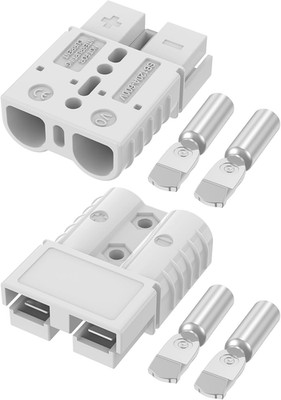 Anderson Connector 120A 600V Battery Quick Connect/Disconnect for 2-4 AWG Cables