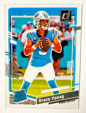 2023 Clearly Donruss Bryce Young Acetate RC #95 Base Panthers Rated Rookie!
