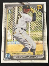 2024 Bowman Chrome - Prospects Bralyn Brazoban #BCP-224 (RC)
