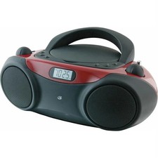 GPX CD Boombox with AM-FM Radio and 3.5mm Line Input - BC232R