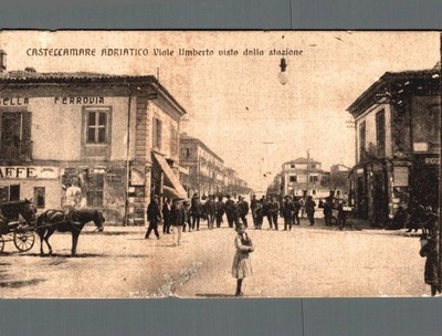 Pescara Castellamare Adriatico viale U. small peels F. small shipped